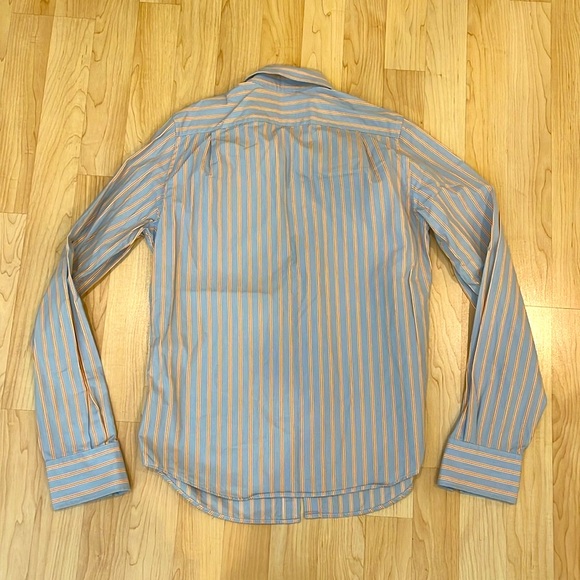 Abercrombie Men’s Striped Long Sleeve Button Down Shirt - Picture 5 of 5